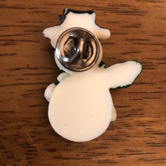 Christmas Snowman Holiday Pin - Picture 2 of 2